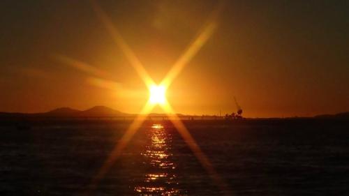 Un atardecer en Cerro Verde Bajo